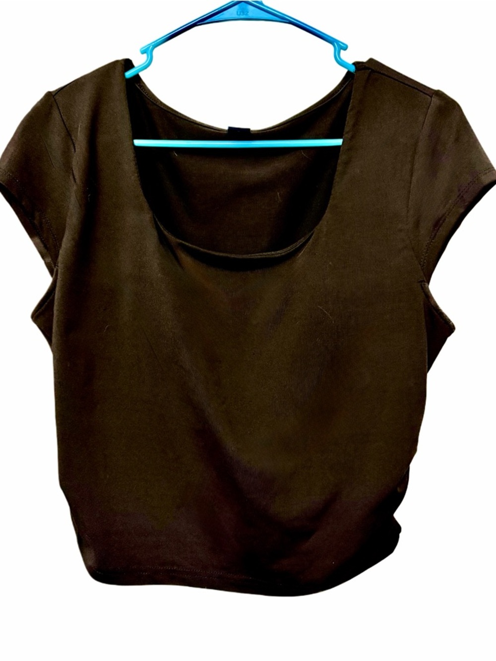 SHEIN Women’s Black Cinched Waist Crop Top